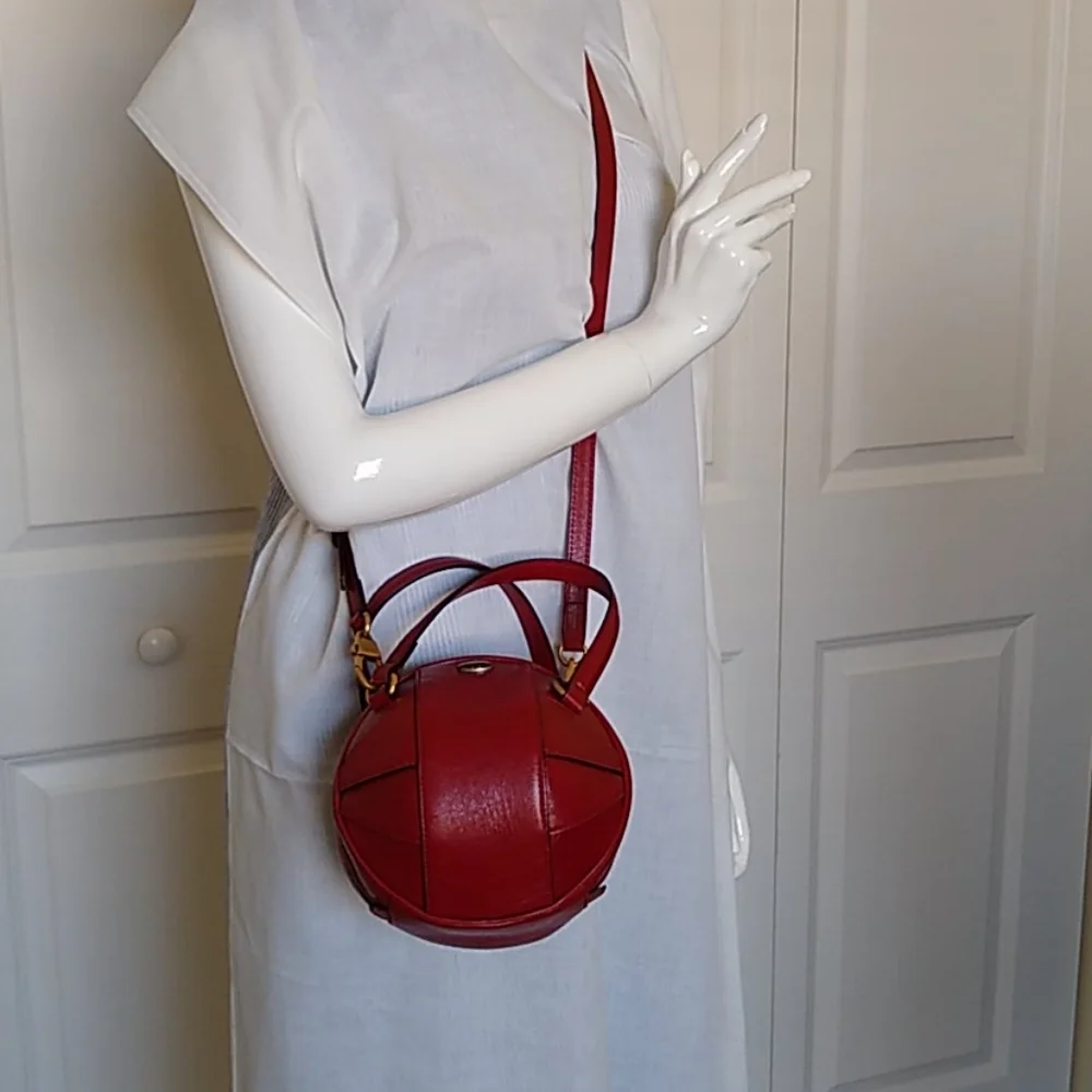 GUCCI Red Mini Tifosa Ball Bag - Authentic NWT - Picture 4 of 16